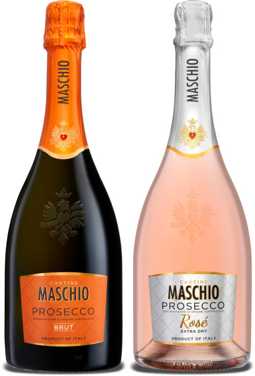 Maschio Prosecco Brut and Rose